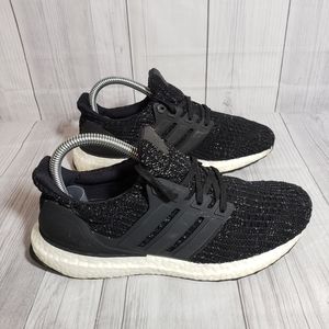 Adidas Womens Ultra Boost 4.0 Running Shoes F36125 Black White Size 6.5